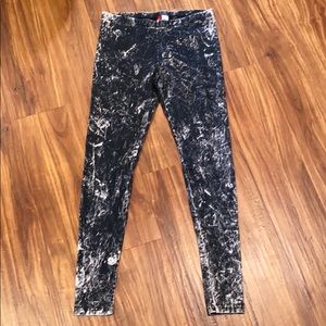 H&M Acid Wash Leggings